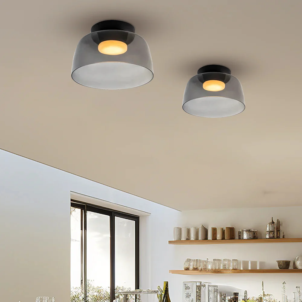 Modern Designer Creative Glass Ceiling Lamp For Living Room - Image 46