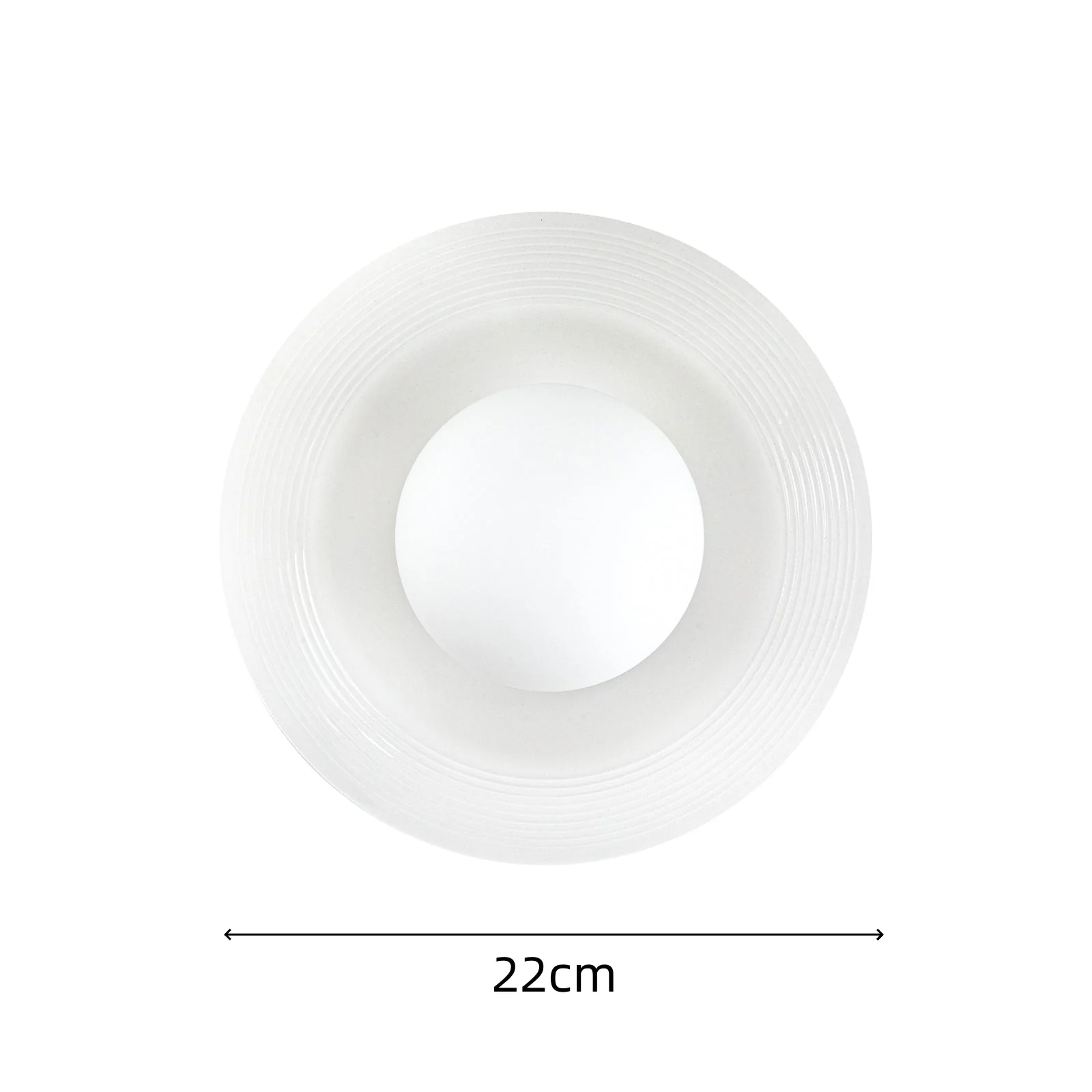 Nordic Dome White Ceramic Wall Light - Image 13