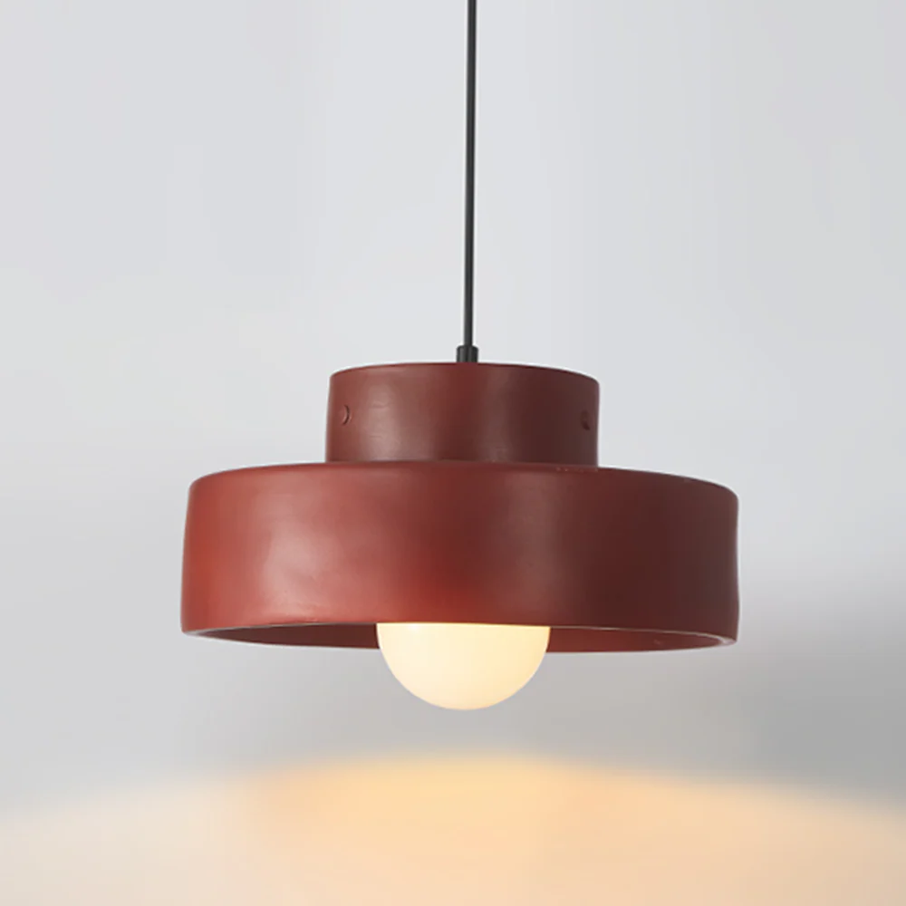 Nordic Geometric Cylindrical Pendant Lighting