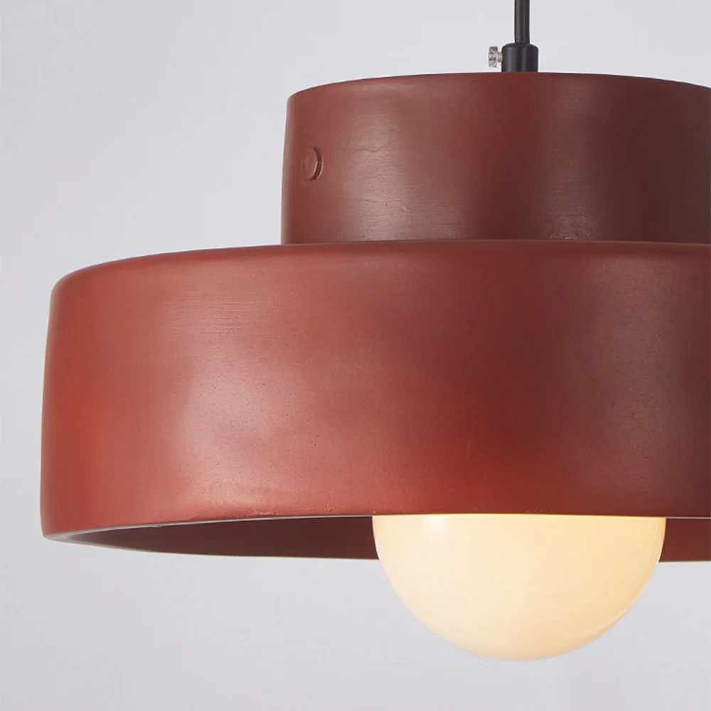 Nordic Geometric Cylindrical Pendant Lighting - Image 14