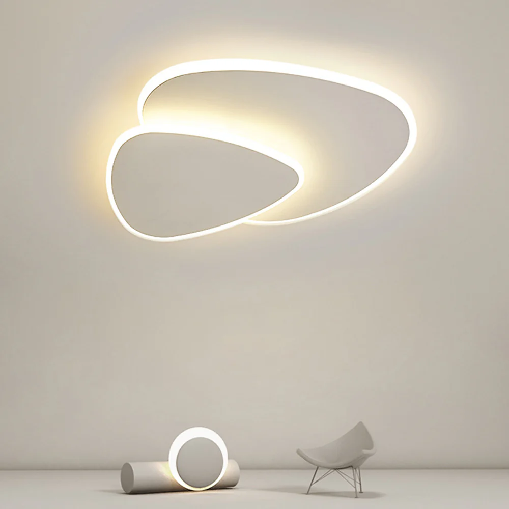 Nordic Geometry LED Acrylic Ceiling Light - Image 3