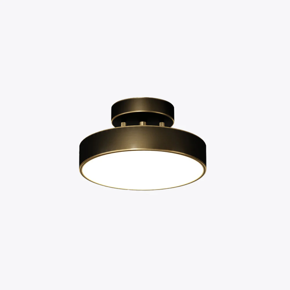 Nordic Industrial Simple Round LED Ceiling Light - Image 6