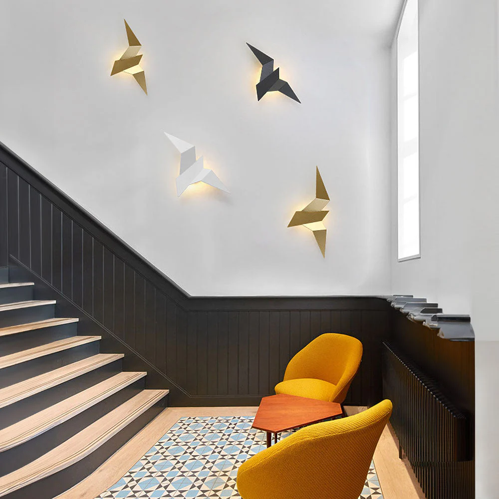 Nordic Iron Bird LED Mini Wall Light - Image 10
