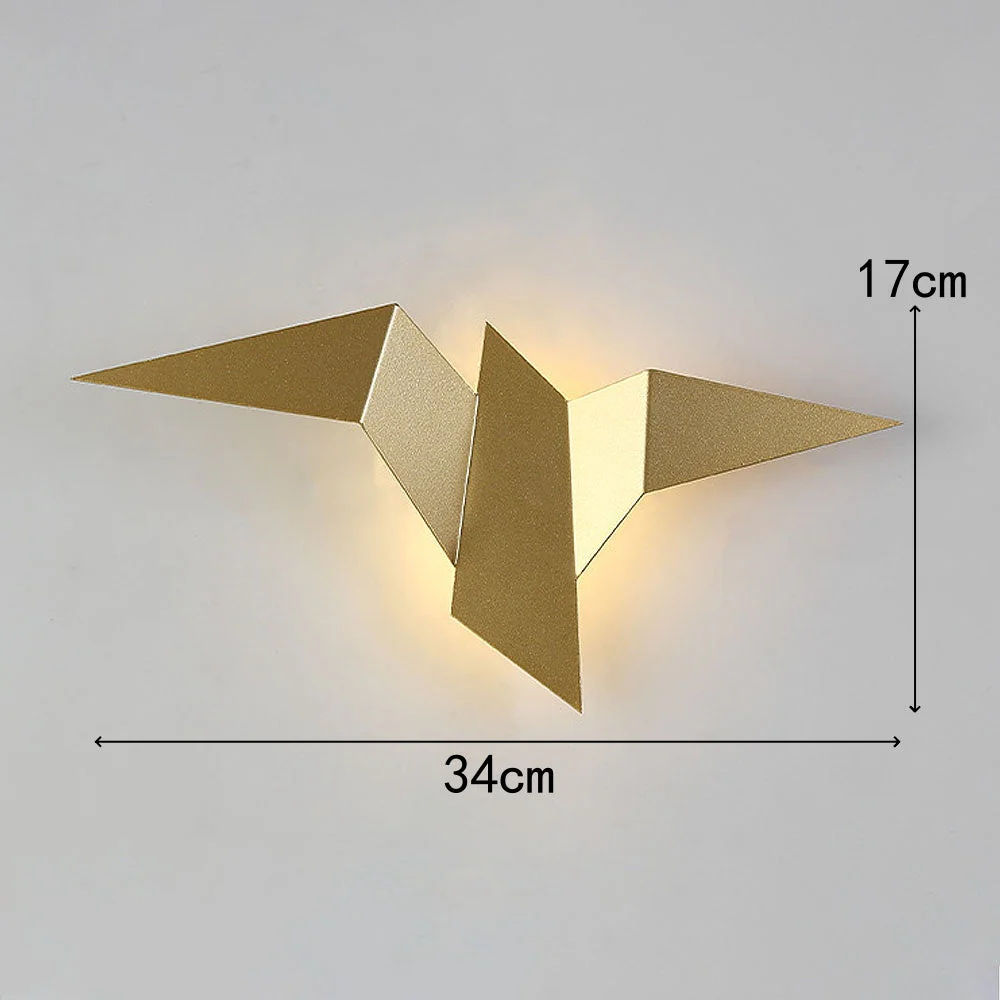Nordic Iron Bird LED Mini Wall Light - Image 17