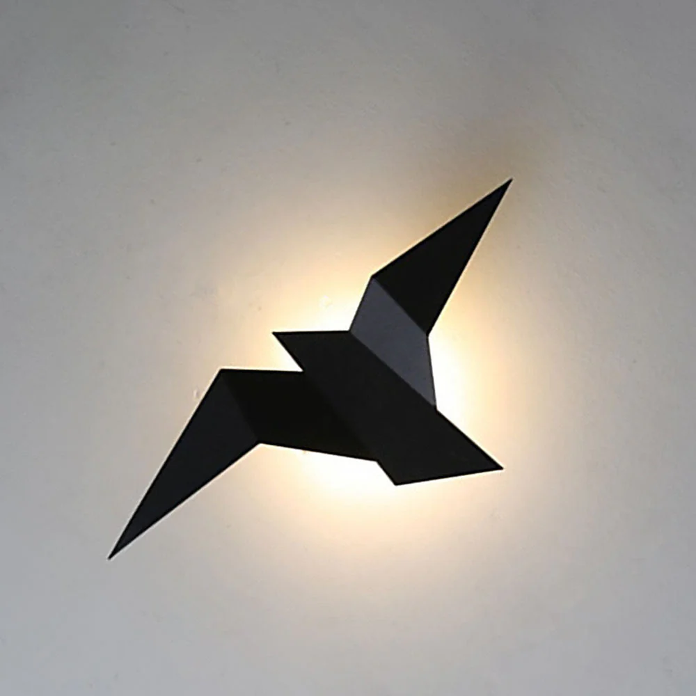 Nordic Iron Bird LED Mini Wall Light - Image 2