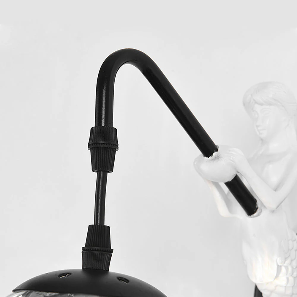 Nordic Lantern Clear Ball Wall Light - Image 9