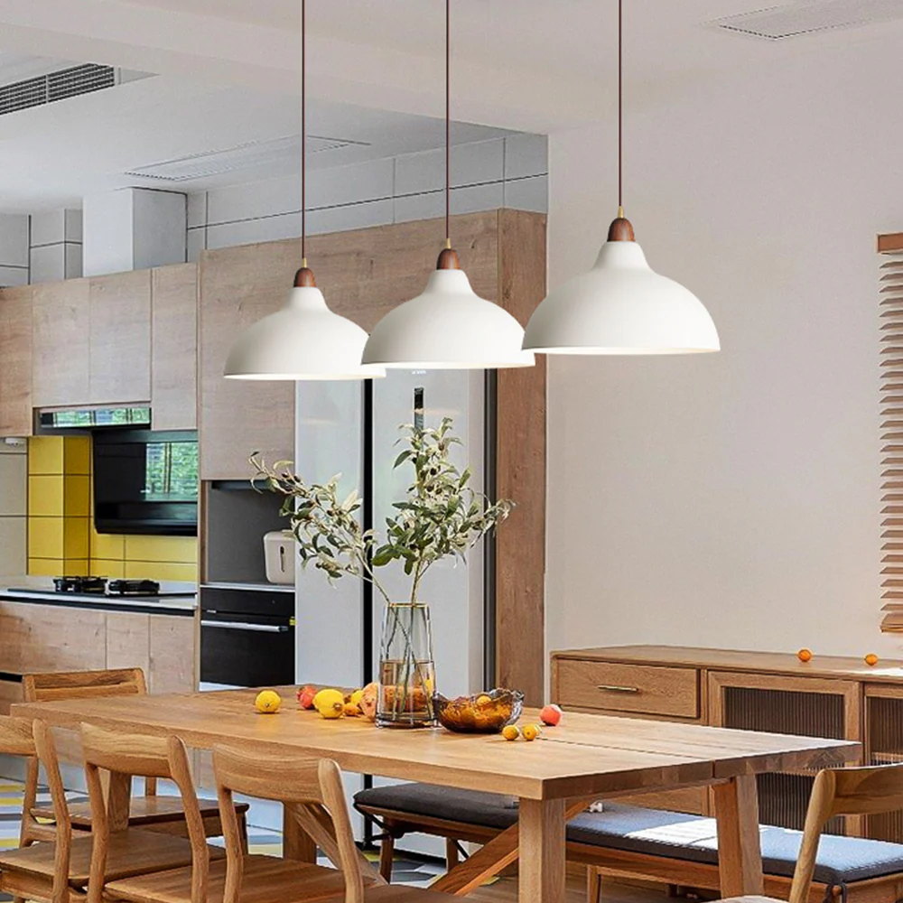 Nordic Light Luxury White Hanging Light For Kitchen - Image 5