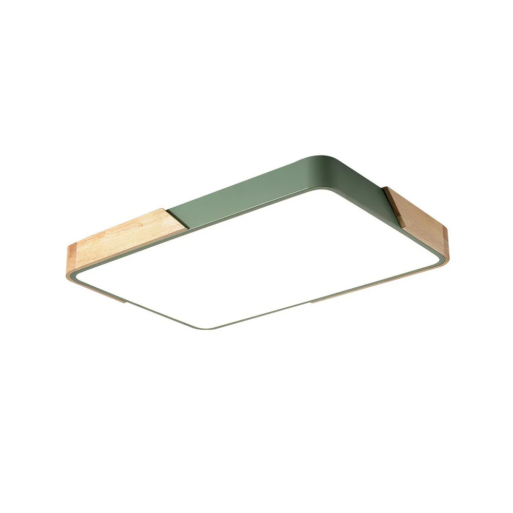 Nordic Macaron Rectangular Living Room Ceiling Lamp - Image 28