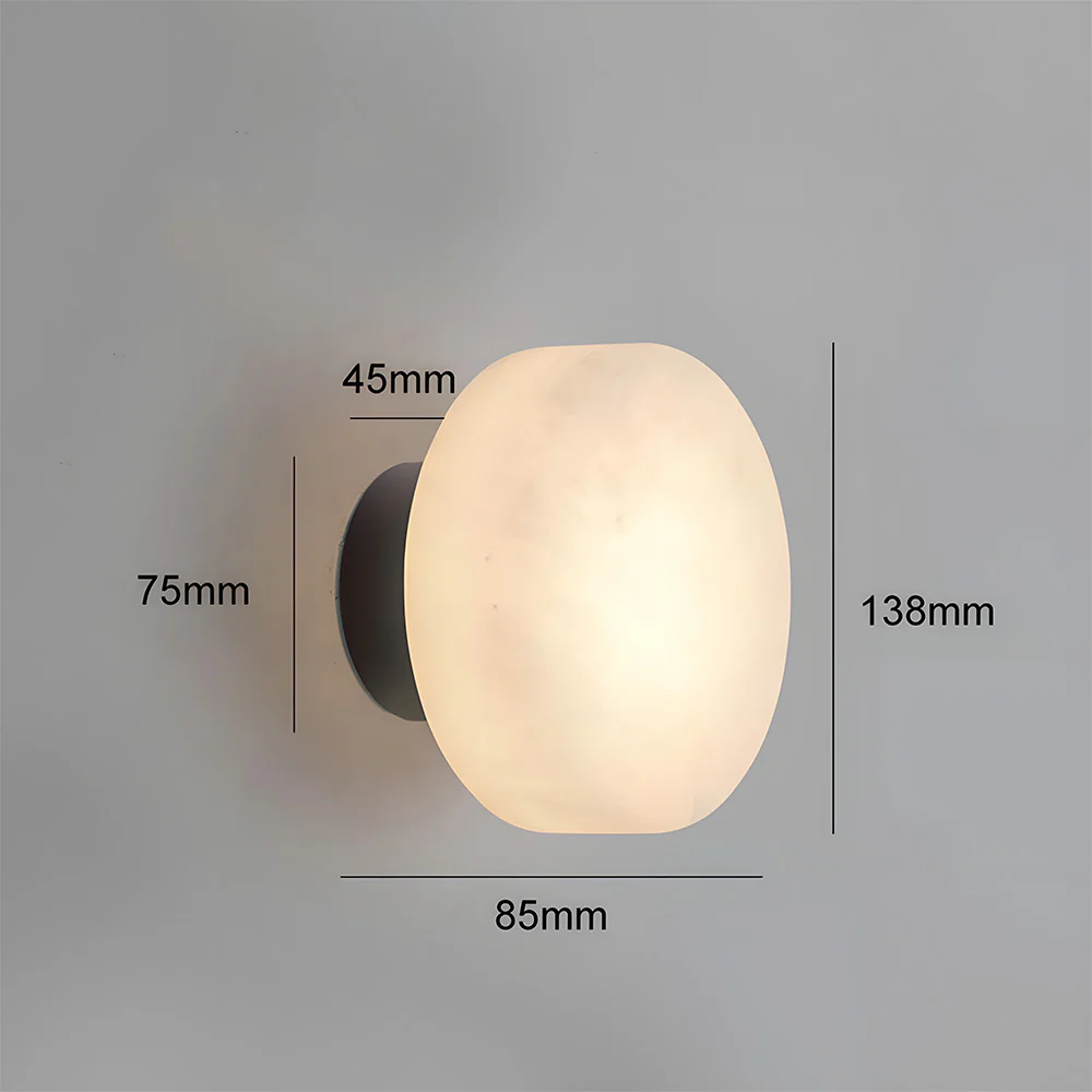 Nordic Marble Mini LED Wall Light - Image 4