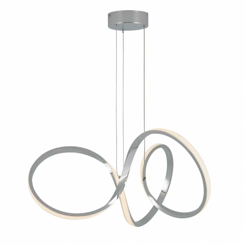 Nordic Minimalism Swirl Integrated Ceilng Light - Image 9