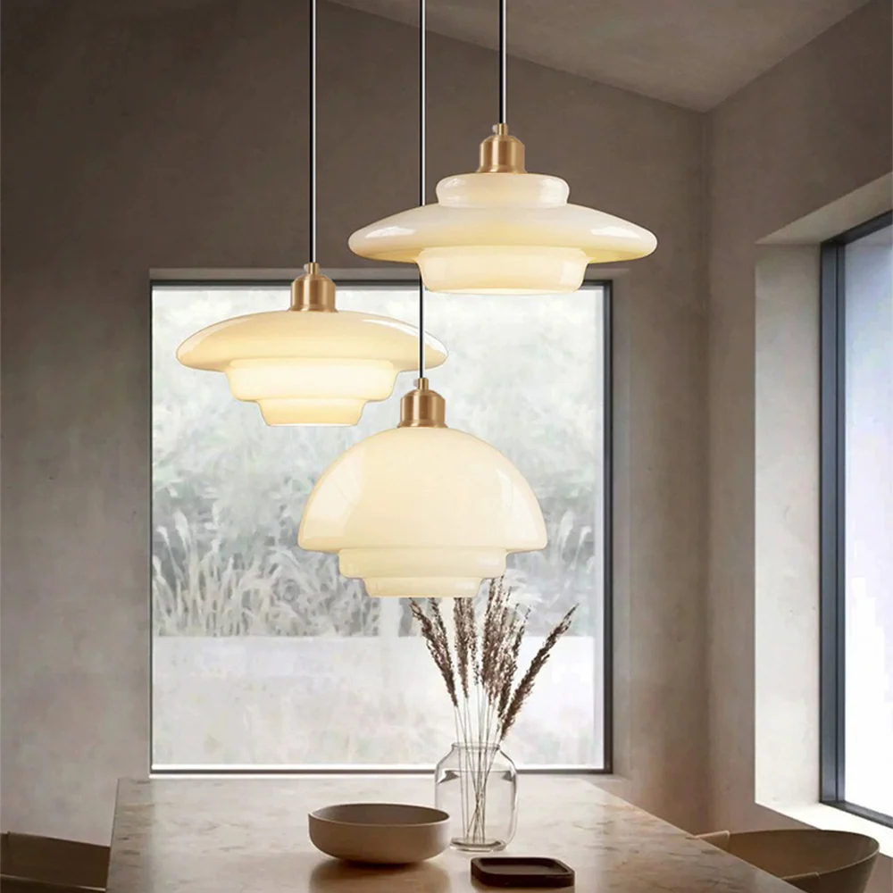 Nordic Minimalist Glass Pendant Light - Image 10