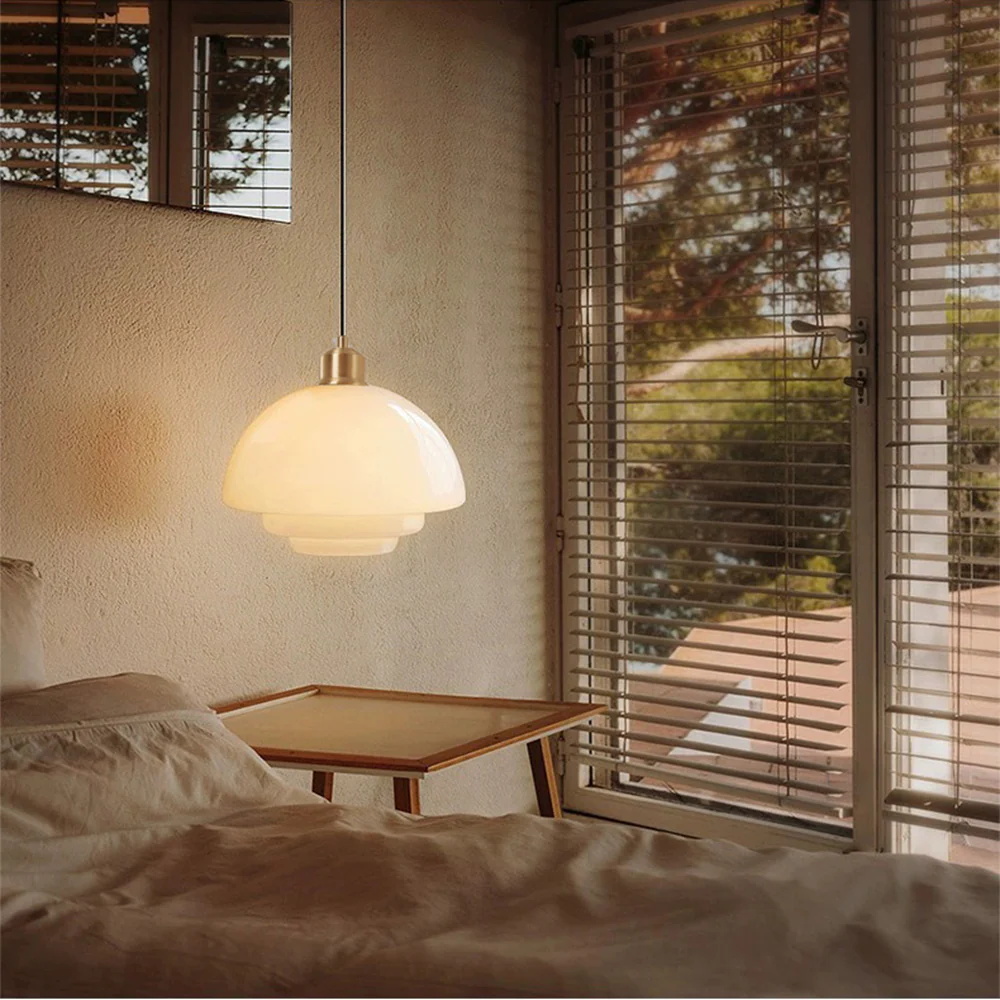 Nordic Minimalist Glass Pendant Light - Image 14