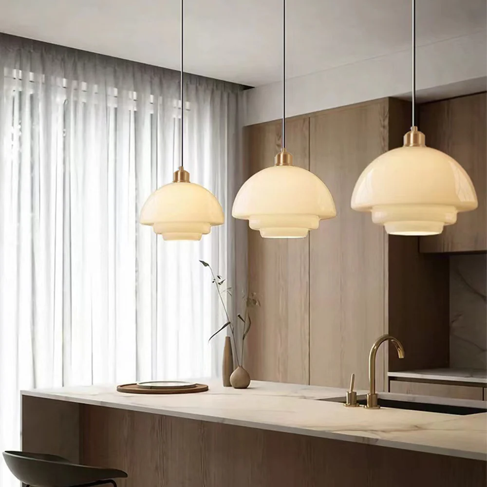 Nordic Minimalist Glass Pendant Light - Image 15
