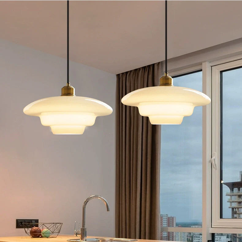 Nordic Minimalist Glass Pendant Light - Image 20