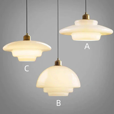 Nordic Minimalist Glass Pendant Light - Image 22