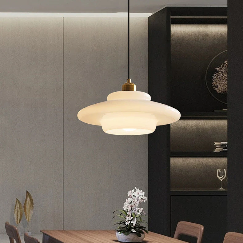 Nordic Minimalist Glass Pendant Light - Image 4