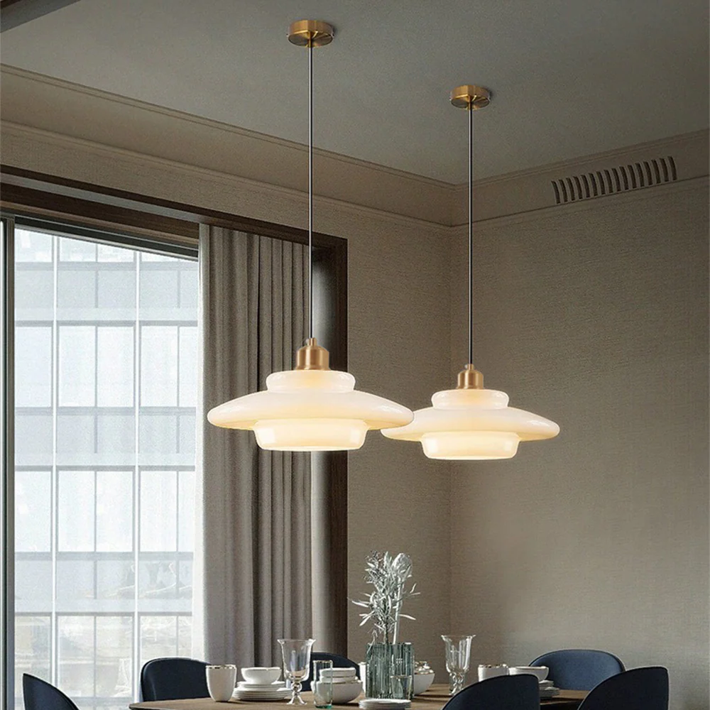 Nordic Minimalist Glass Pendant Light - Image 5