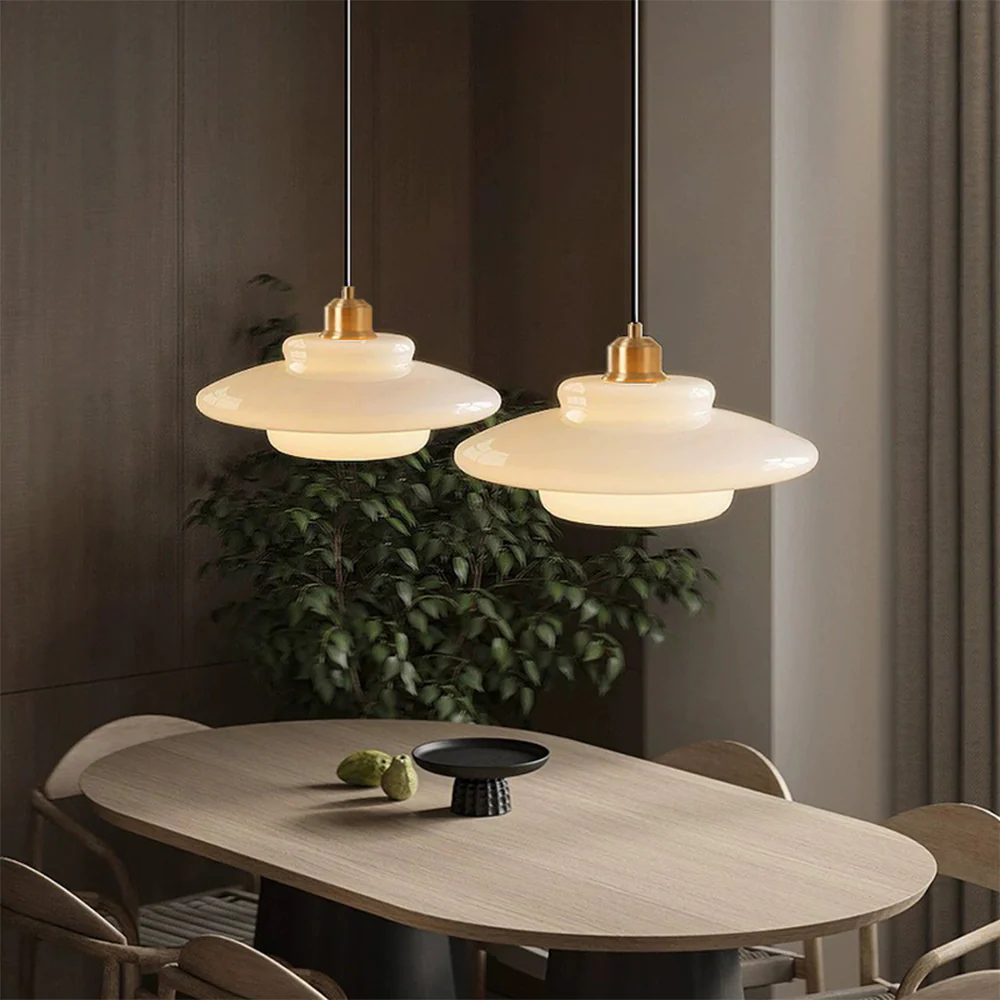 Nordic Minimalist Glass Pendant Light - Image 6
