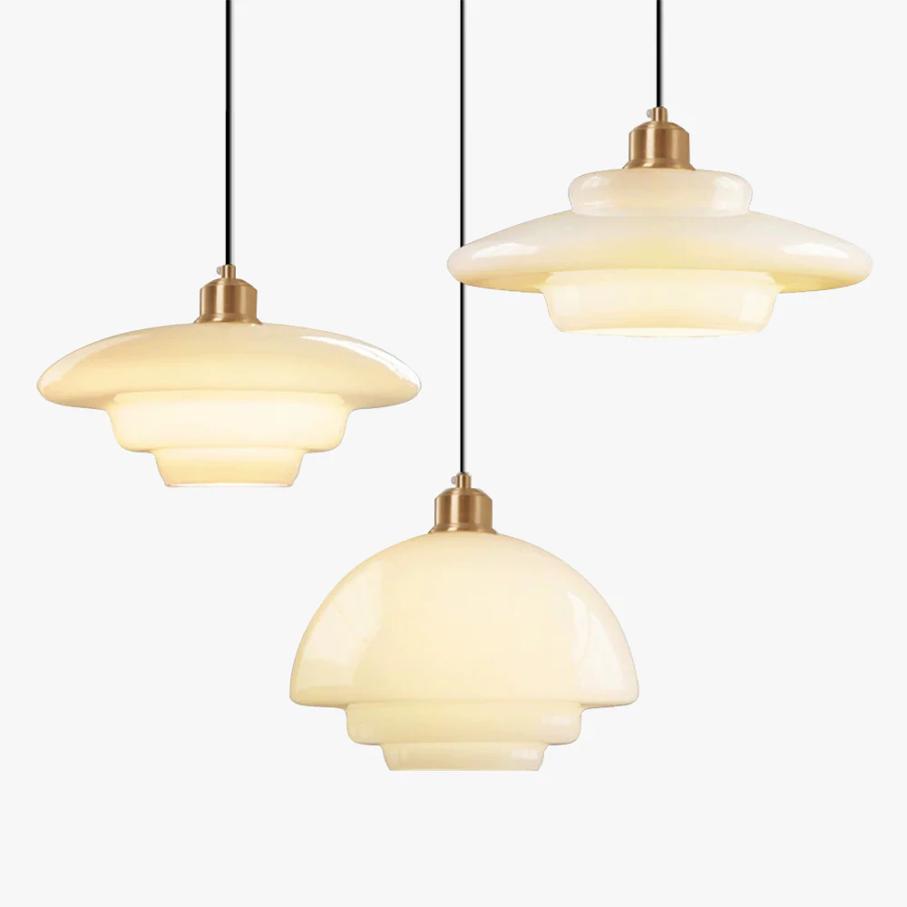 Nordic Minimalist Glass Pendant Light - Image 8