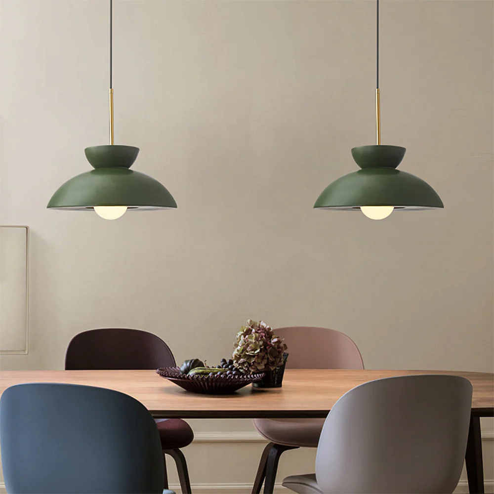 Nordic Minimalist Resin Pendant Light For Dining Room - Image 10