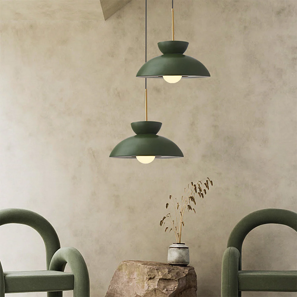 Nordic Minimalist Resin Pendant Light For Dining Room - Image 11