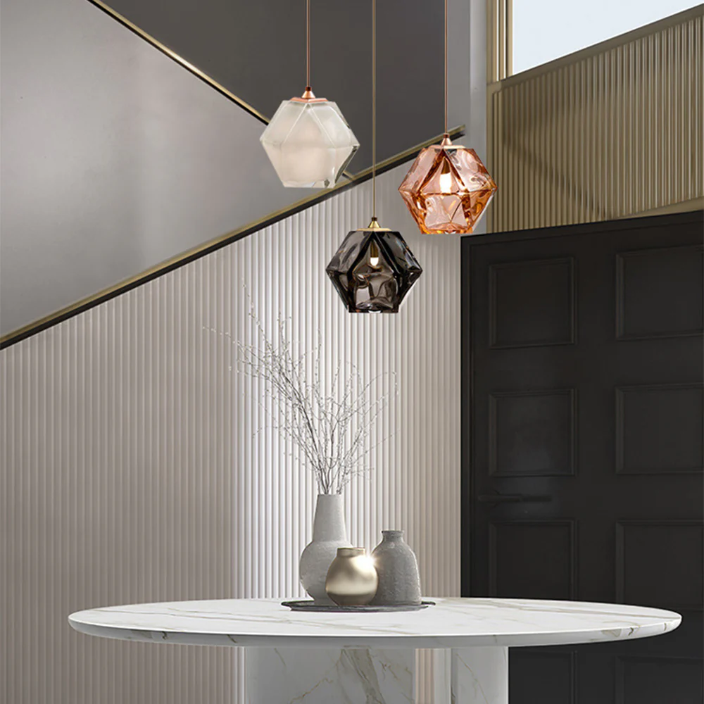 Nordic Modern Minimalist Creative Glass Hanging Light - Image 4