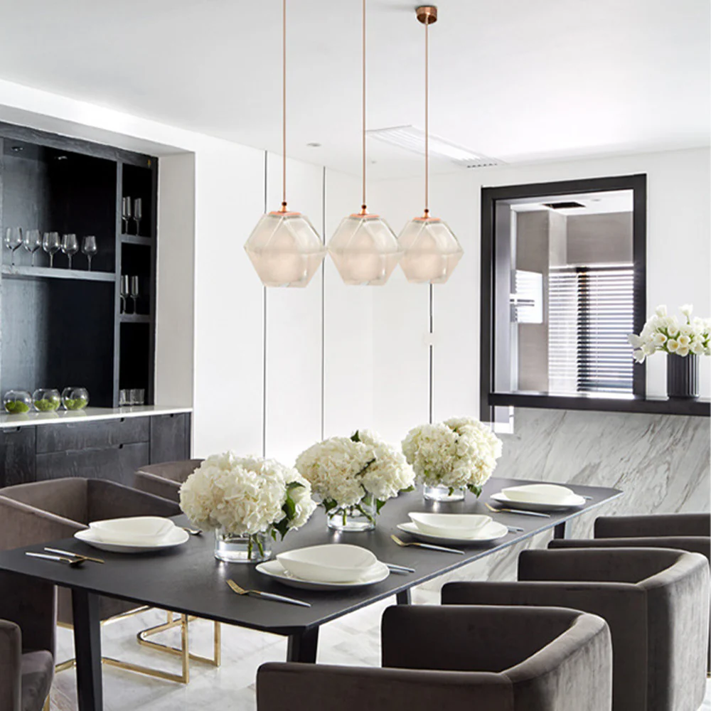 Nordic Modern Minimalist Creative Glass Hanging Light - Image 7
