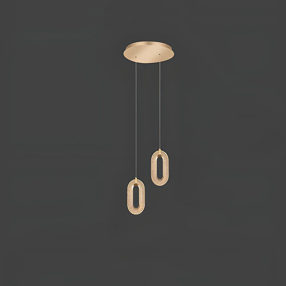 Nordic Modern Zinc Alloy LED Pendant Light For Living Room - Image 5