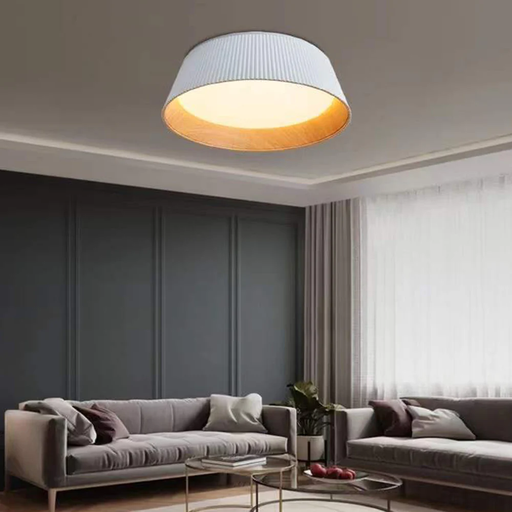 Nordic Resin Conical Ceiling Light - Image 2