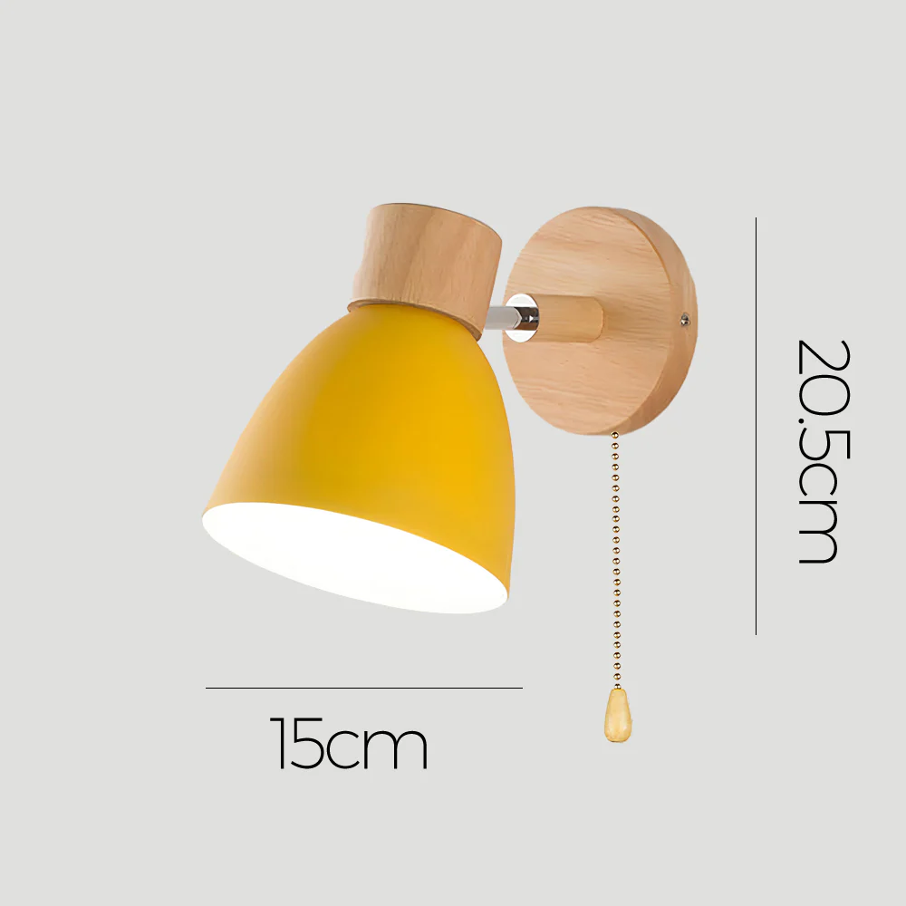 Nordic Simple Colorful Bedroom Wall Light - Image 6