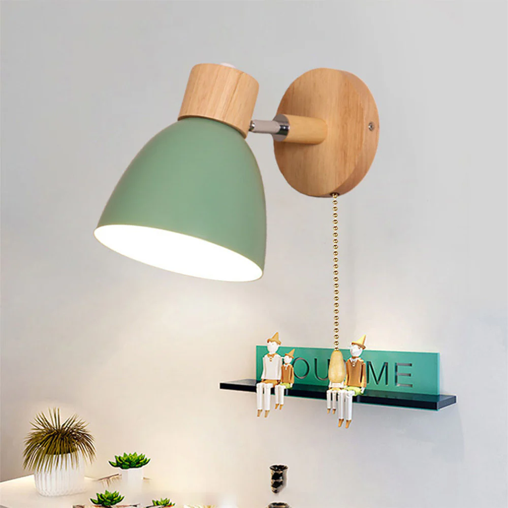 Nordic Simple Colorful Bedroom Wall Light - Image 8