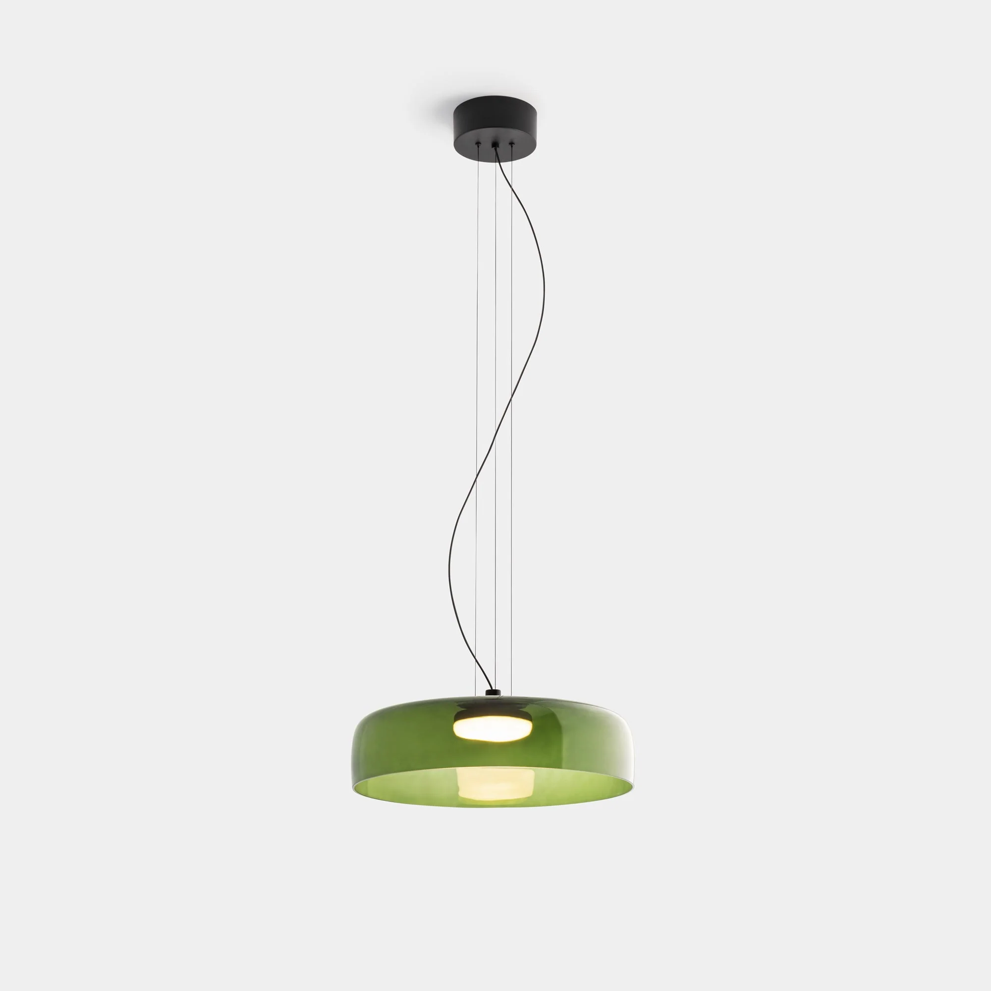 Nordic Simple Creative Medieval Glass Pendant Lights - Image 2