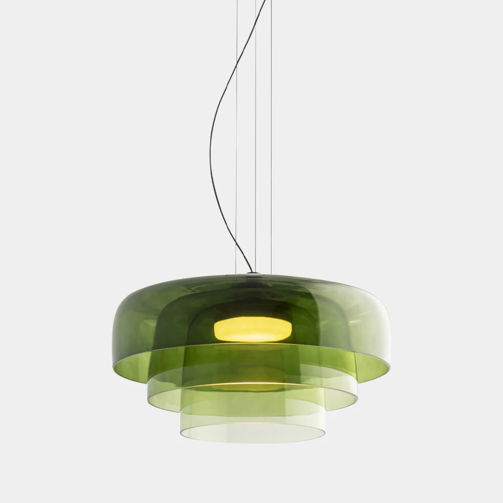 Nordic Simple Creative Medieval Glass Pendant Lights - Image 5