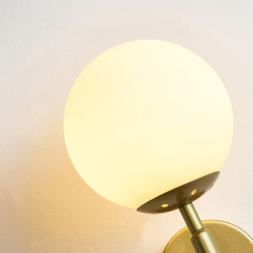 Nordic Simple Glass Ball Wall Light - Image 17