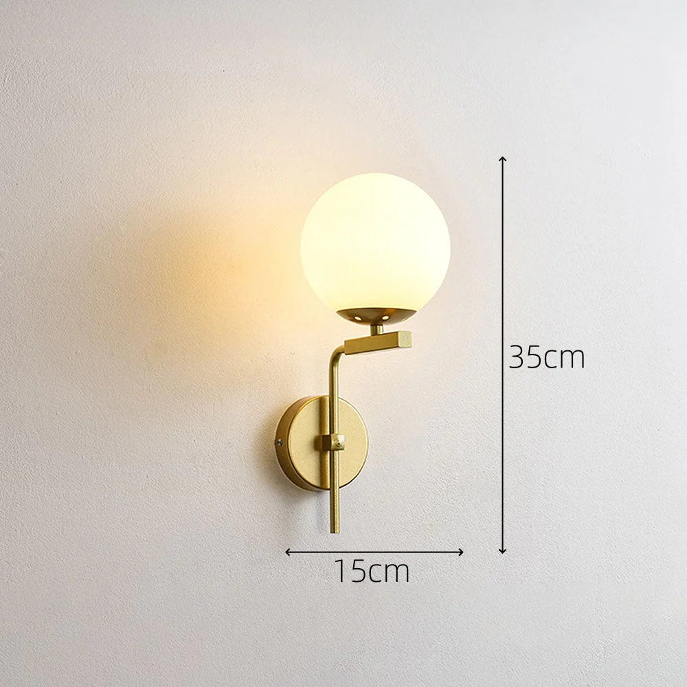 Nordic Simple Glass Ball Wall Light - Image 19