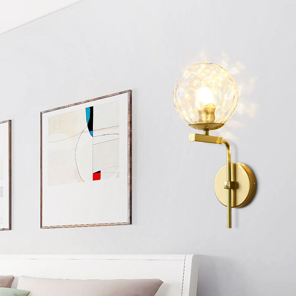 Nordic Simple Glass Ball Wall Light - Image 7
