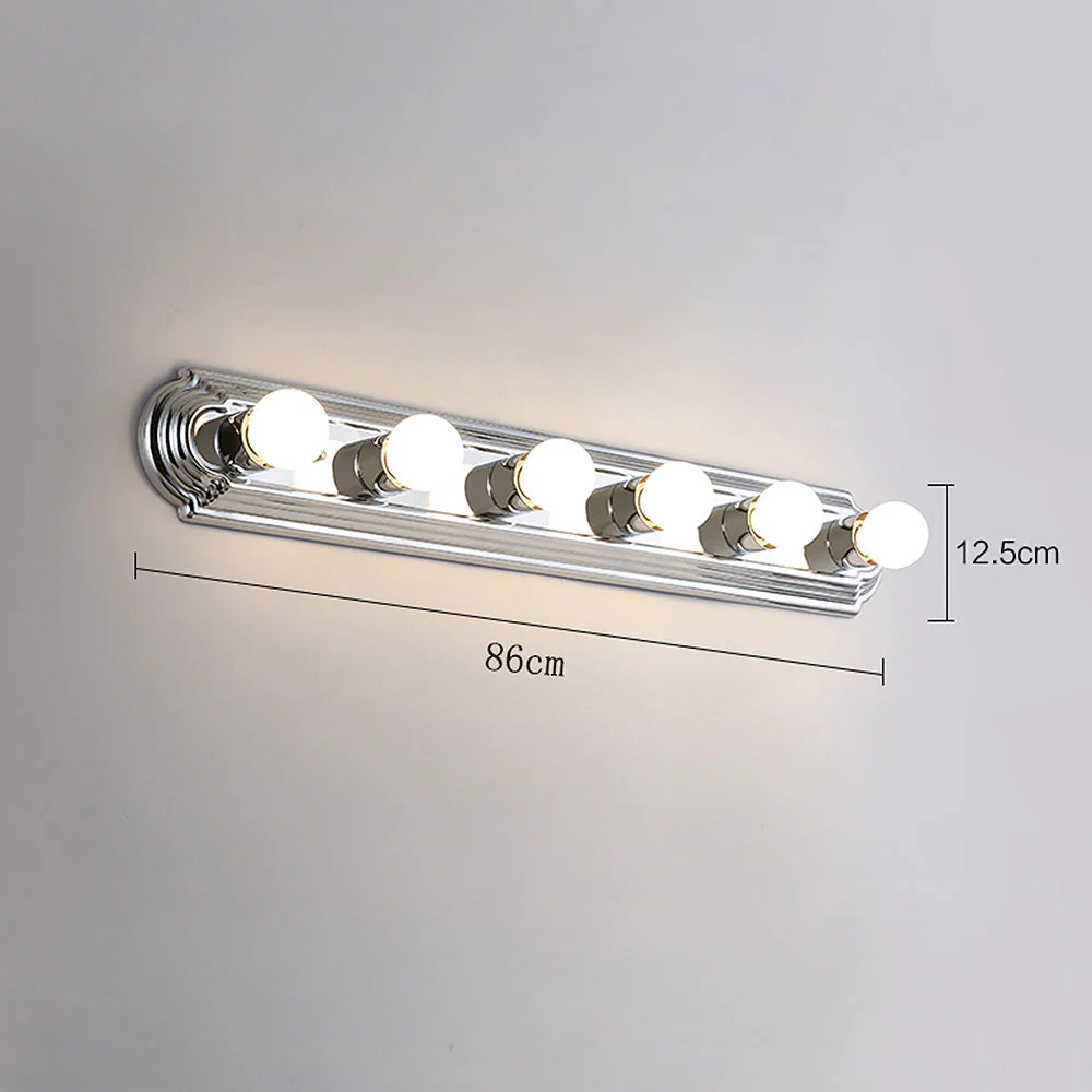 Nordic Simple Metal Silver Vanity Lighting - Image 11