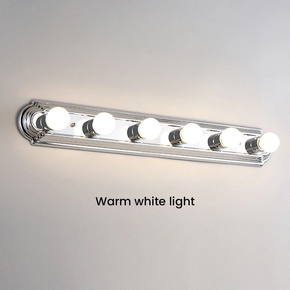 Nordic Simple Metal Silver Vanity Lighting - Image 15