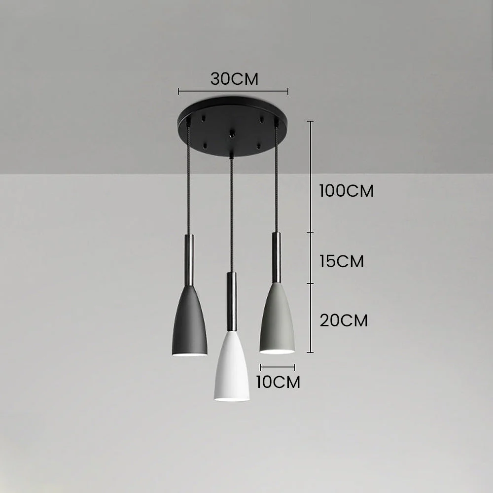 Nordic Simple Stained Pendant Light - Image 24