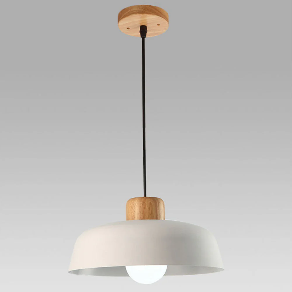 Nordic Small Stained Aluminium Pendant Lamp - Image 5