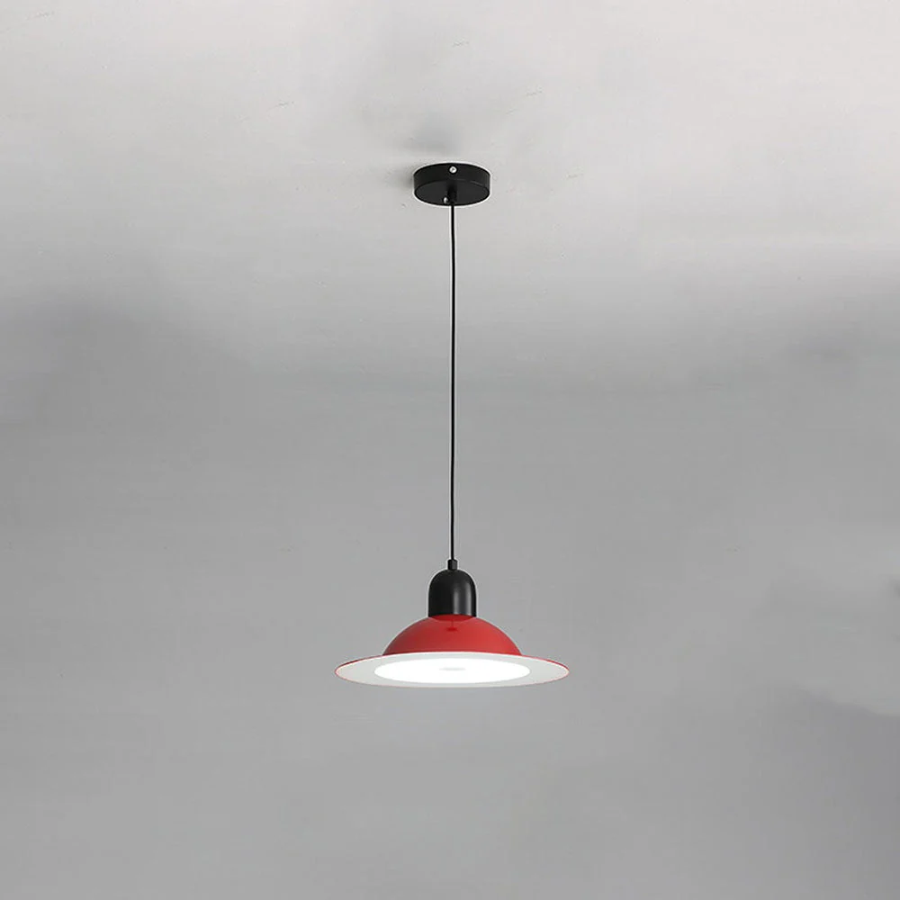 Nordic Stained Acrylic LED Pendant Light - Image 2