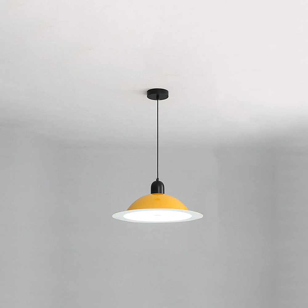 Nordic Stained Acrylic LED Pendant Light - Image 8