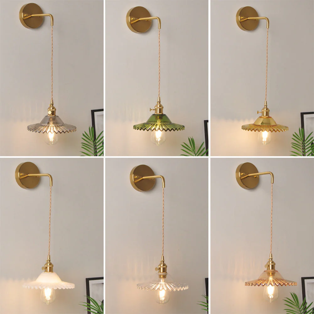 Nordic Wall Mounted Adjustable Glass Wall Lamp - Image 11