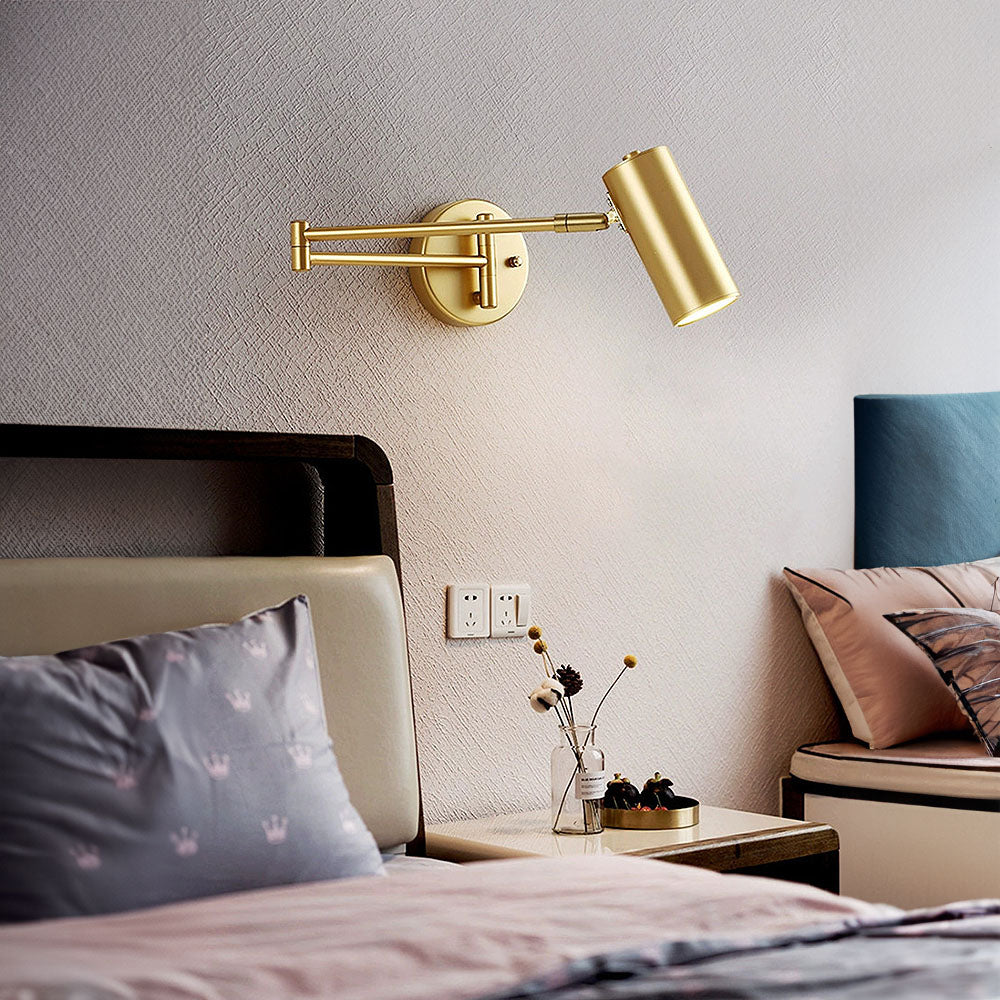 Noridc Adjustable Bedside Reading Wall Light - Image 6