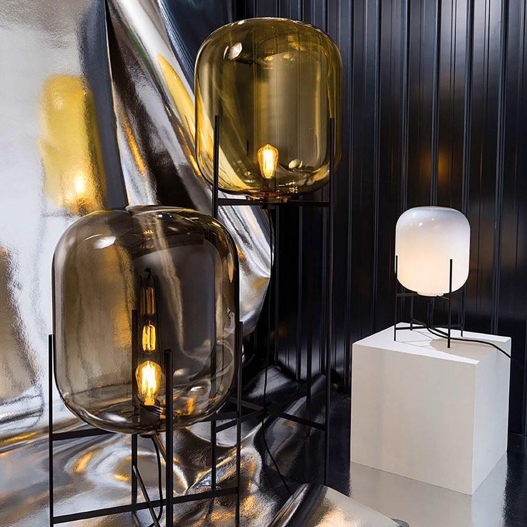 Postmodern Designer Glass Floor Lamp - Image 6