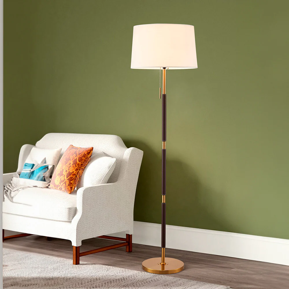 Postmodern Simple Fabric Floor Lamp For Living Room - Image 5