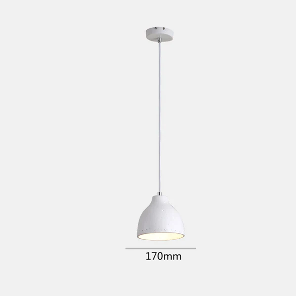 Resin Bowl Pendant Lamp Rustic Pendant Lighting - Image 12