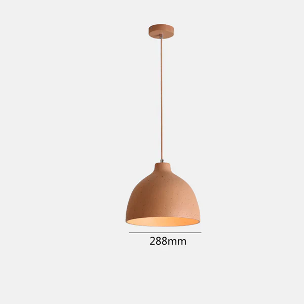 Resin Bowl Pendant Lamp Rustic Pendant Lighting - Image 18