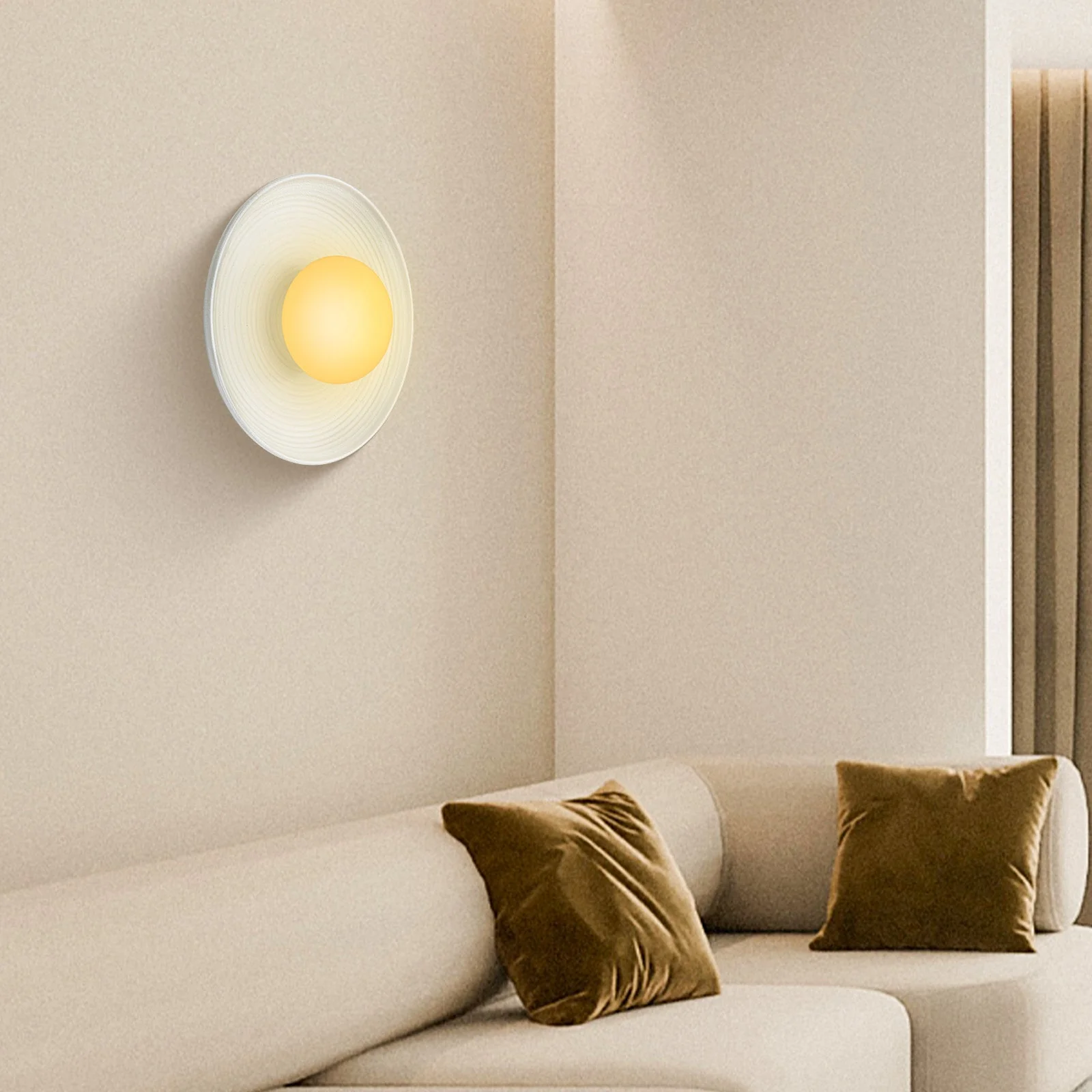 Retro Flower Petal Ceramic Wall Light - Image 11