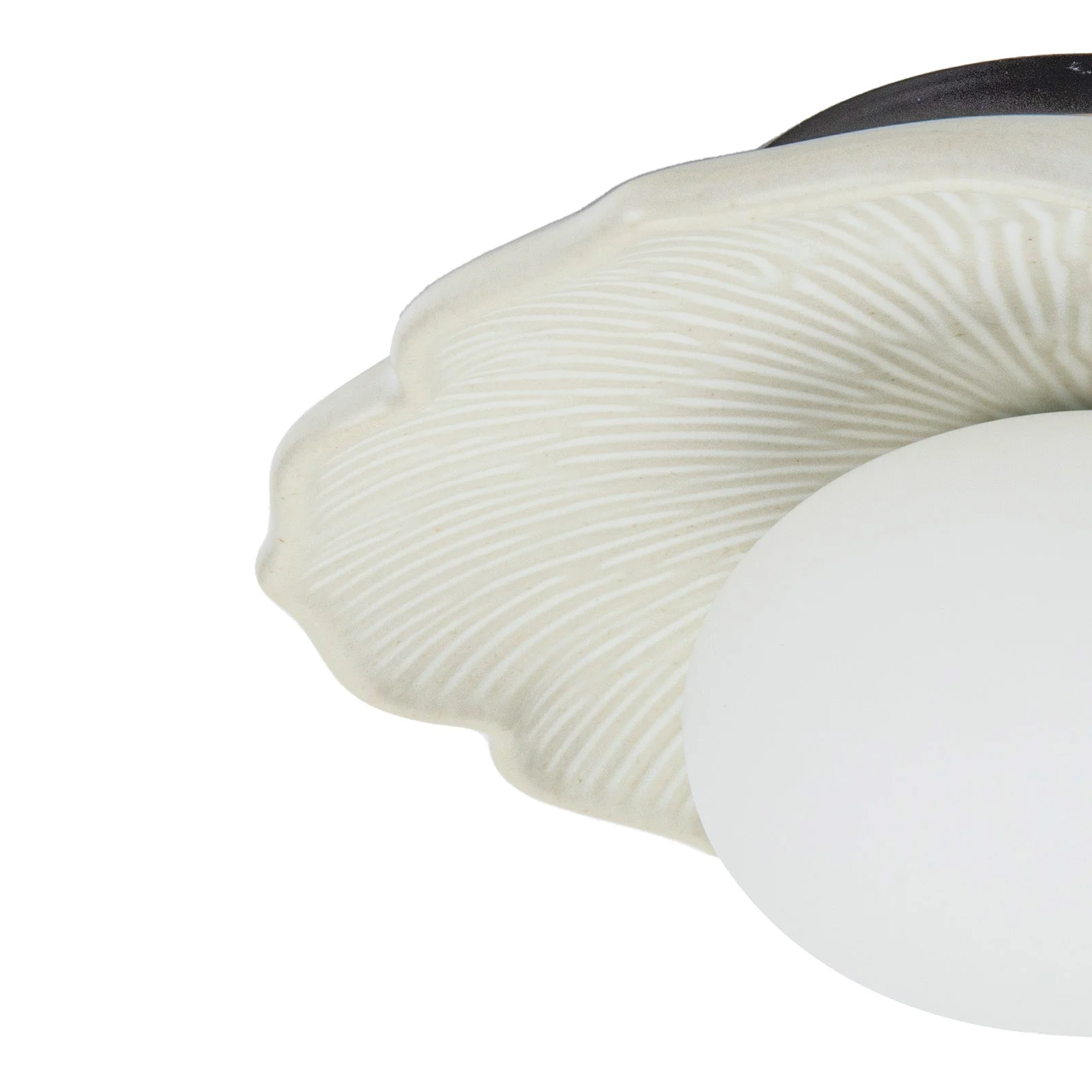Retro Flower Petal Ceramic Wall Light - Image 6